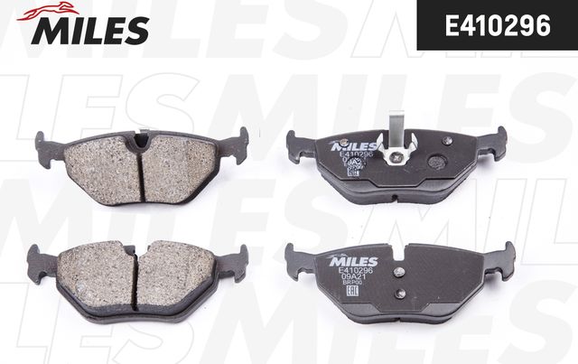 Тормозные колодки Miles (Low-Metallic). Артикул E410296