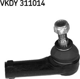 Наконечник рулевой тяги SKF. Артикул VKDY 311014