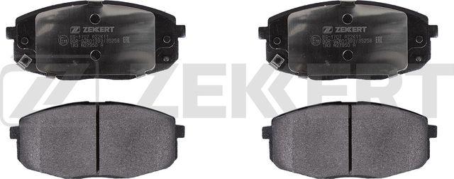 Тормозные колодки Zekkert передние для Lifan Myway 2016-2026. Артикул BS-1707