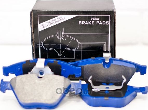 Колодки тормозные дисковые передние (Vite). Артикул VBS1498PS