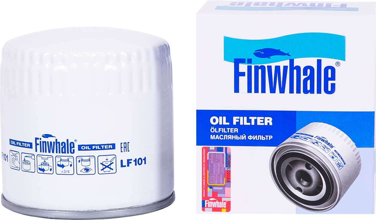 Масляный фильтр Finwhale. Артикул LF101