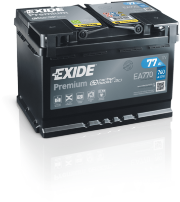 Аккумулятор Exide Premium *** для Citroen C5 II 2008-2017. Артикул EA770