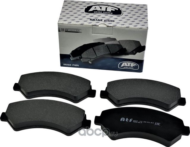 Колодки тормозные передние 1723903 (ATF) ATF. Артикул 172E3903