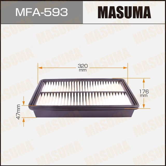 Воздушный фильтр Masuma. Артикул MFA-593
