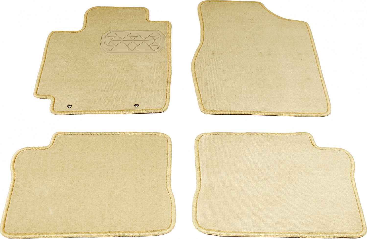 Коврики текстильные Норпласт для салона Toyota Camry 30 (V30, XV30) 2001-2005 Бежевые. Артикул NPL-VTe-880-089-B