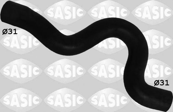 Патрубок радиатора (системы охлаждения) Sasic верхний для Citroen DS4 2011-2015. Артикул 3400081