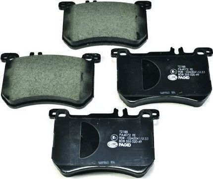 Тормозные колодки Hella. Артикул 8DB 355 020-491