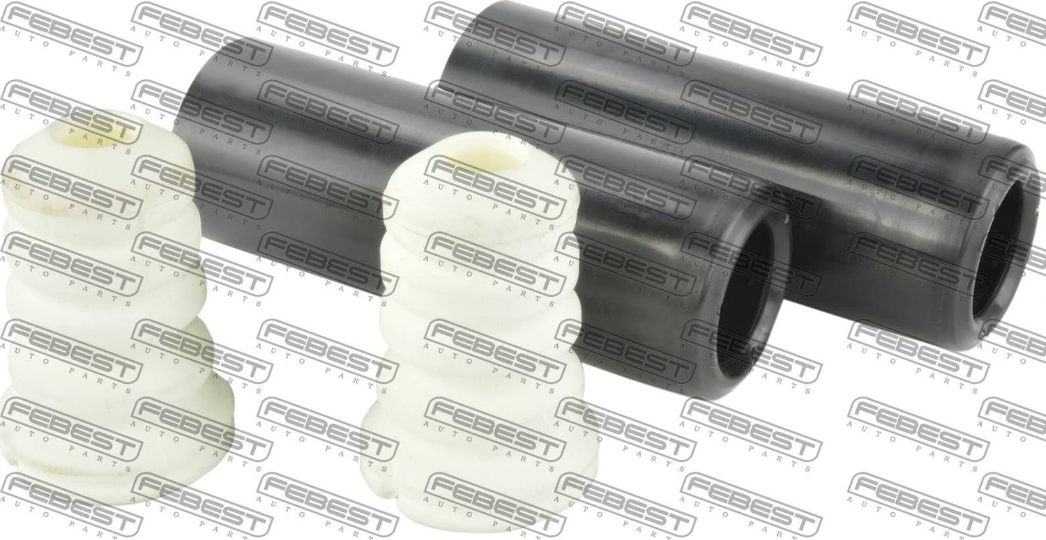 Комплект отбойников и пыльников амортизаторов (стоек) Febest. Артикул BMSHB-E90R-KIT