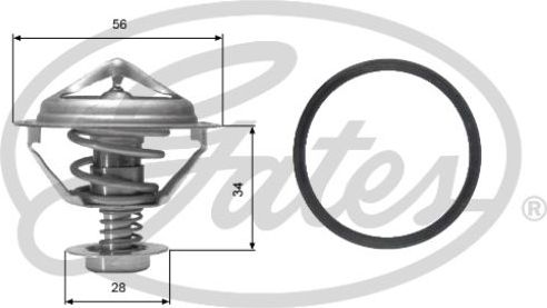 Натяжной ролик (натяжитель) приводного поликлинового ремня Gates DriveAlign®. Артикул T39226