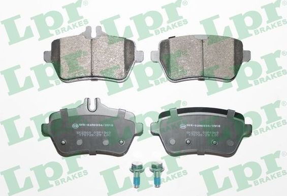 Тормозные колодки LPR. Артикул 05P1969