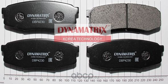 Колодки тормозные дисковые (Dynamatrix-Korea) Dynamatrix-Korea. Артикул DBP4230