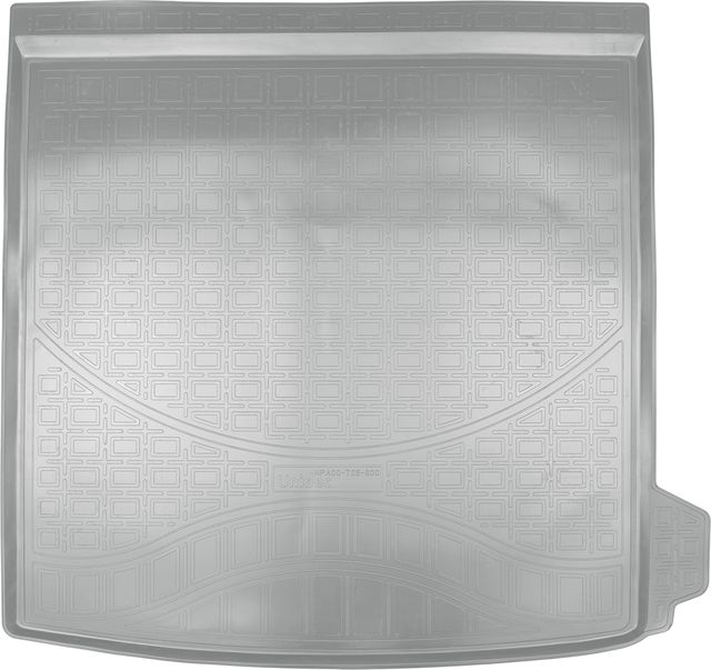 Коврик Норпласт для багажника Audi Q8 5 мест 2018-2026 СЕРЫЙ. Артикул NPA00-T05-800-G
