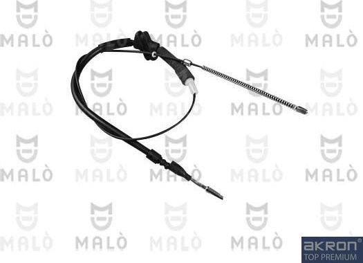 Трос ручника (тросик ручного тормоза) Malò. Артикул 21511