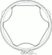 Пыльник ШРУСа внутр.ком/кт (GKN). Артикул 305375