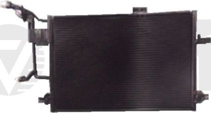 Радиатор кондиционера (конденсатор) Vika. Артикул 22601774701