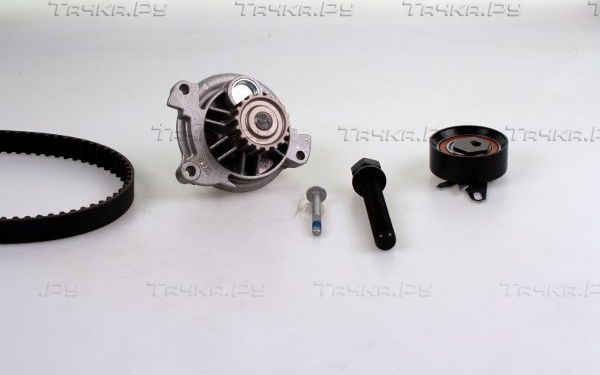 Помпа (водяной насос) с комплектом ремня ГРМ Hepu для Volvo S70 1997-2000. Артикул PK06161