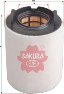 Воздушный фильтр Sakura. Артикул A-31171