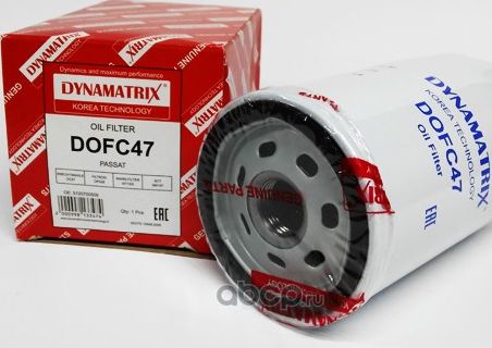 фильтр масляный (Dynamatrix-Korea). Артикул DOFC47