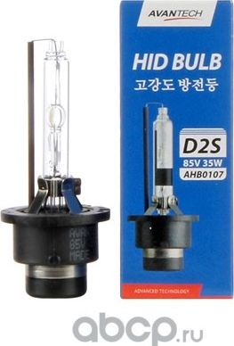 ЛАМПА КСЕНОНОВАЯ D2S 4300K (Avantech). Артикул AHB0107