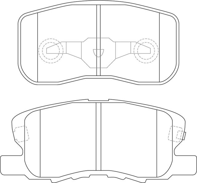 Тормозные колодки NiBK. Артикул PN3500