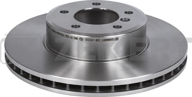 Тормозной диск Zekkert передний для BMW 6 II (E63/E64) 2004-2007. Артикул BS-5603