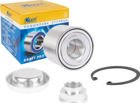 KT 204559_Подшипник ступицы заднего колеса, комплект Citroen C4 (04-)/Peugeot 30 (Kraft). Артикул KT204559