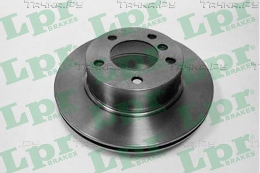 Тормозной диск LPR передний для BMW 1 I (E81/E82/E87/E88) 2004-2011. Артикул B2013V