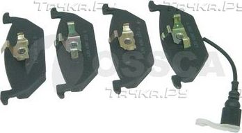 Тормозные колодки OSSCA передние для Skoda Octavia A5 2004-2013. Артикул 03125