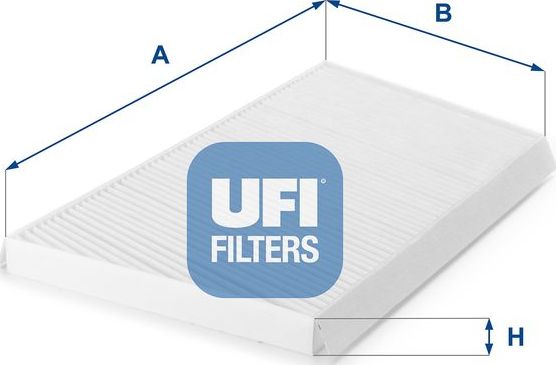 Салонный фильтр UFI. Артикул 53.094.00