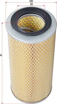 Воздушный фильтр Sakura для Nissan Caravan IV (E25) 2000-2002. Артикул A-1861