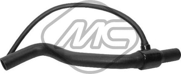 Патрубок радиатора (системы охлаждения) Metalcaucho. Артикул 08456