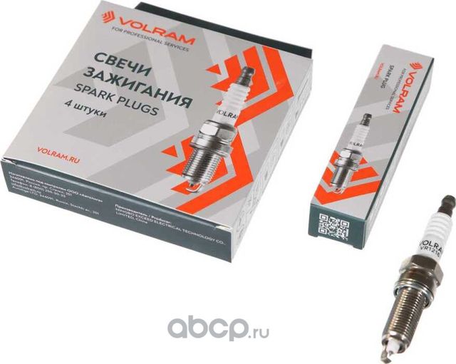 СВЕЧА ЗАЖИГАНИЯ HYUNDAI IX35 2.0 13-, KIA SPORTAGE 2.0 14-/OPTIMA 2.0 12-, ириди (Volram). Артикул VR12161