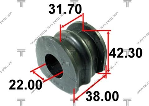 Втулка стабилизатора Tenacity. Артикул ASBNI1007