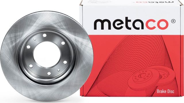 Диск тормозной передний вентилируемый (Metaco). Артикул 3050372