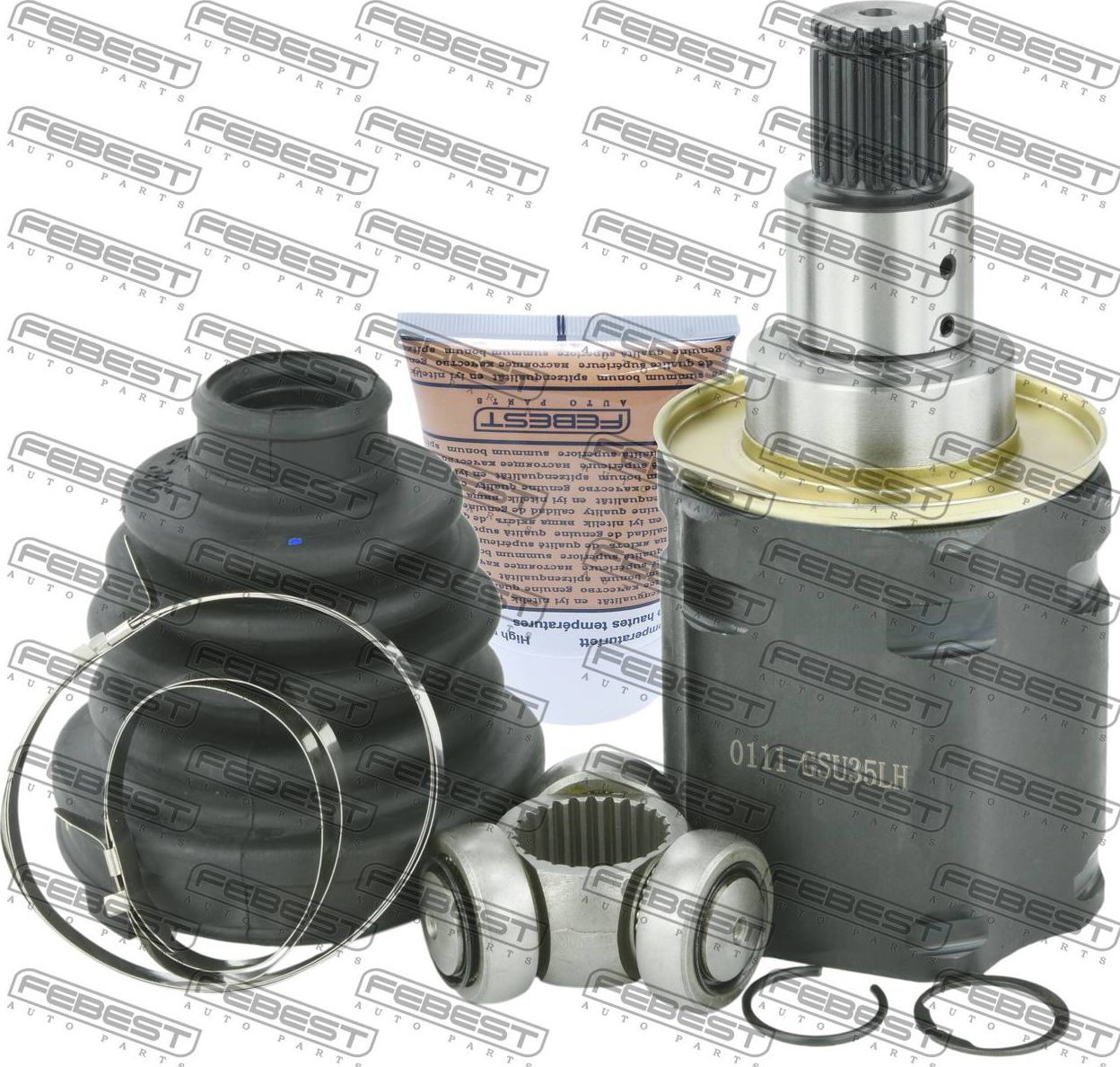 Шрус внутренний (граната) Febest передний левый для Kia Ceed I 2006-2012. Артикул 0111-GSU35LH
