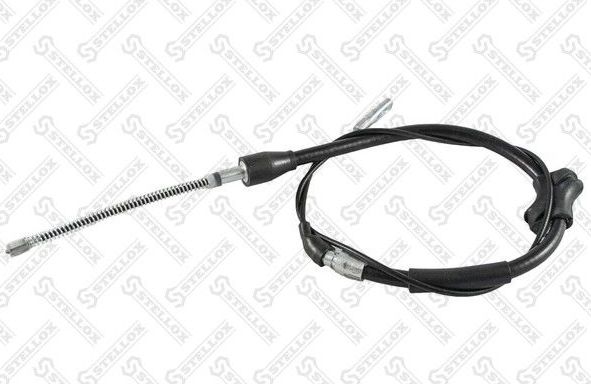Трос ручника (тросик ручного тормоза) Stellox задний левый для Audi 90 I (B2) 1984-1987. Артикул 29-98598-SX