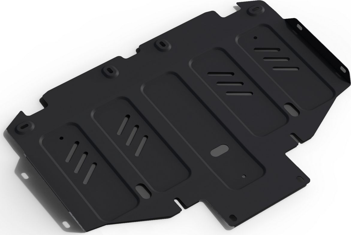 Защита АвтоБРОНЯ для радиатора и картера Hyundai H1 Grand Starex рестайлинг 2015-2018. Артикул 111.02334.1