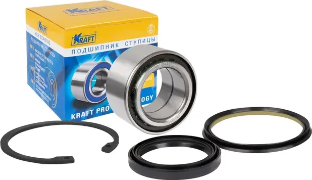 Подшипник ступицы передний (компл.) (Kraft). Артикул KT204667