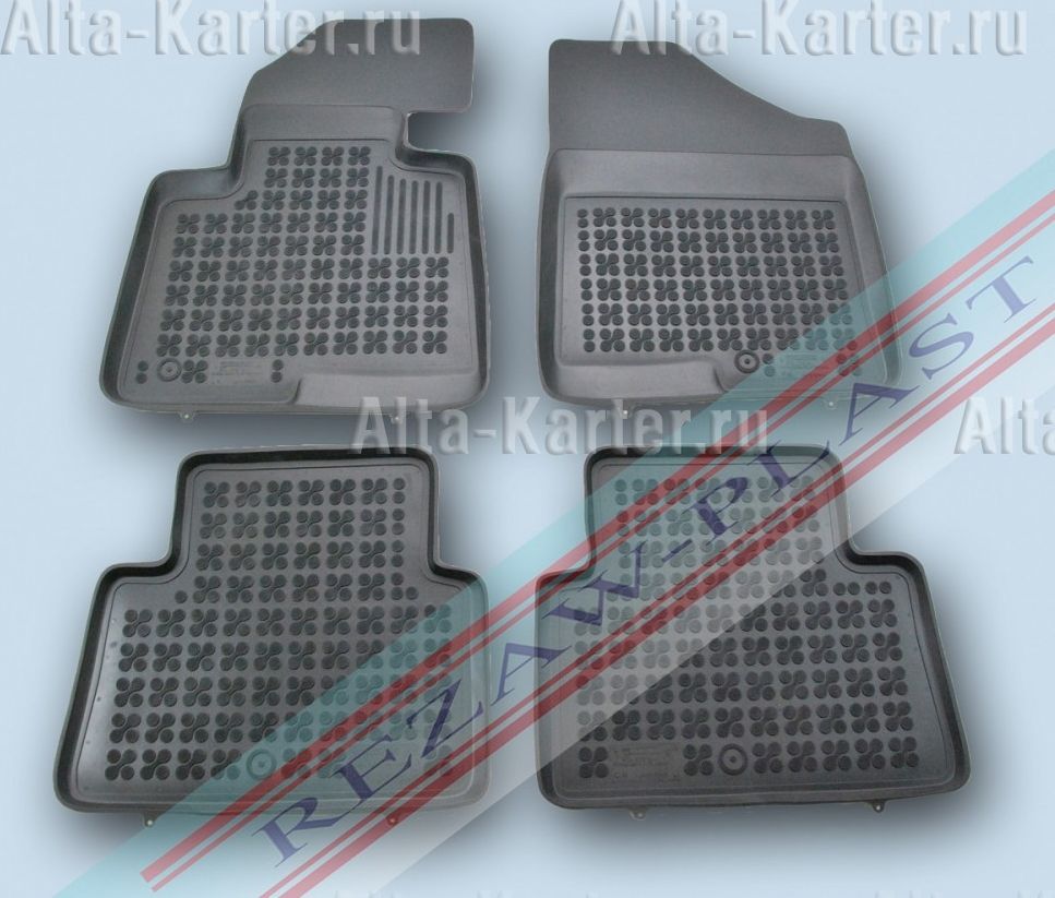 Коврики Rezaw Plast для салона Hyundai Santa Fe III 2012-2018. Артикул 201614
