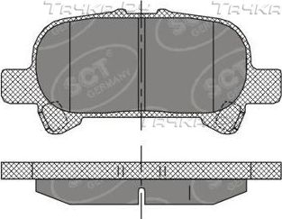 Тормозные колодки SCT-Germany. Артикул SP 401 PR