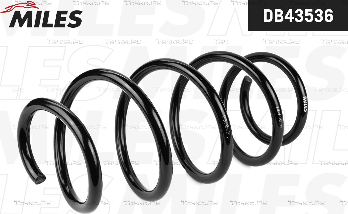 Пружина подвески Miles передняя для Volkswagen Jetta VI 2010-2019. Артикул DB43536