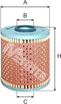 Масляный фильтр MFilter. Артикул TE 603
