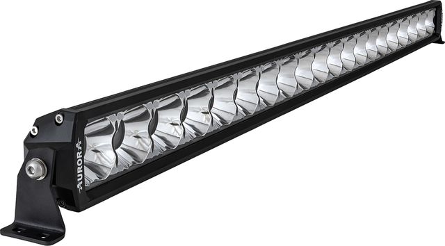 Светодиодная фара дальнего света Aurora 1016 мм 300W LED с RGB подсветкой. Артикул ALO-D6T-40-P23Q