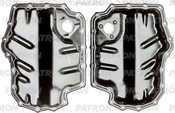 Масляный поддон картера двигателя Patron для Skoda Octavia A7 2012-2019. Артикул POC132
