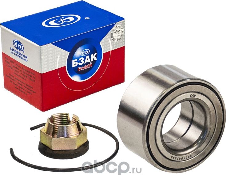 ПОДШИПНИК ЛАДА VESTA, RENAULT LOGAN СТУПИЦЫ ПЕРЕД. (БЕЗ ABS) БЗАК (Bzak). Артикул 906656