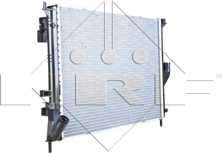 Радиатор охлаждения двигателя NRF EASY FIT для Renault Logan II 2008-2026. Артикул 53118