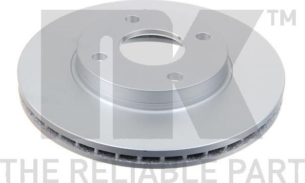Тормозной диск NK передний для Ford Fiesta IV 1999-2003. Артикул 312549