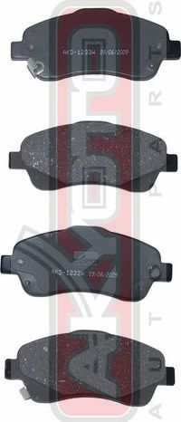 Тормозные колодки Akyoto Packing AKYOTO. Артикул AKD-1233