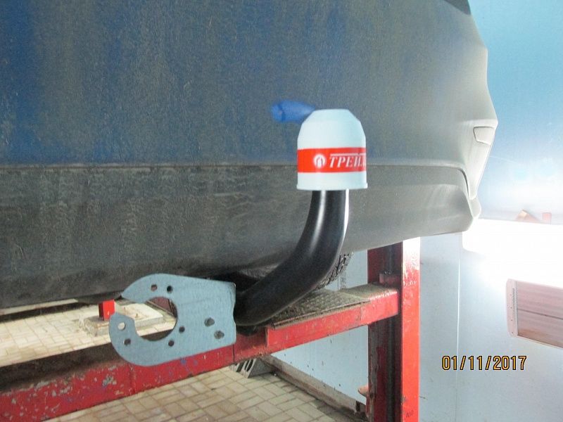 Фаркоп Трейлер для Hyundai Solaris II седан 2017-2026. Артикул 7242