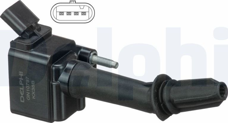 Катушка зажигания Delphi. Артикул GN10797-12B1